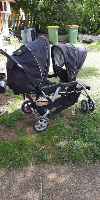 veebee double pram
